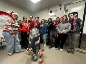 Journée du pull de Noël au sein du Groupe-LCI-SERAFEC