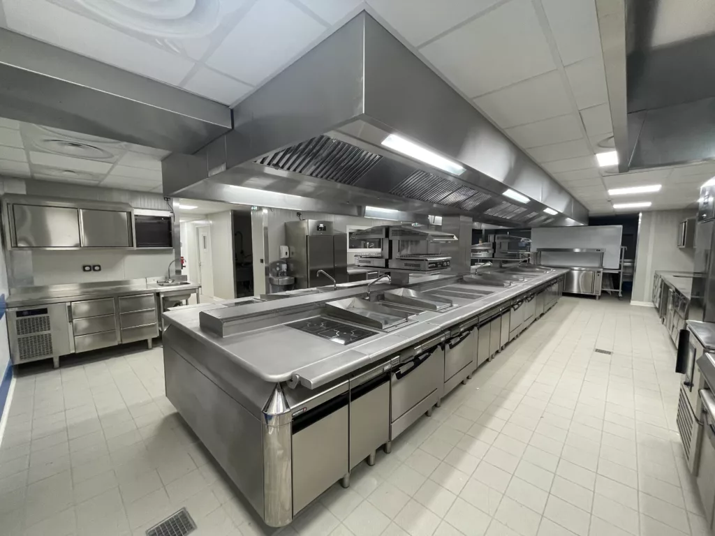 Optimisation de l'espace de travail en cuisine professionnelle