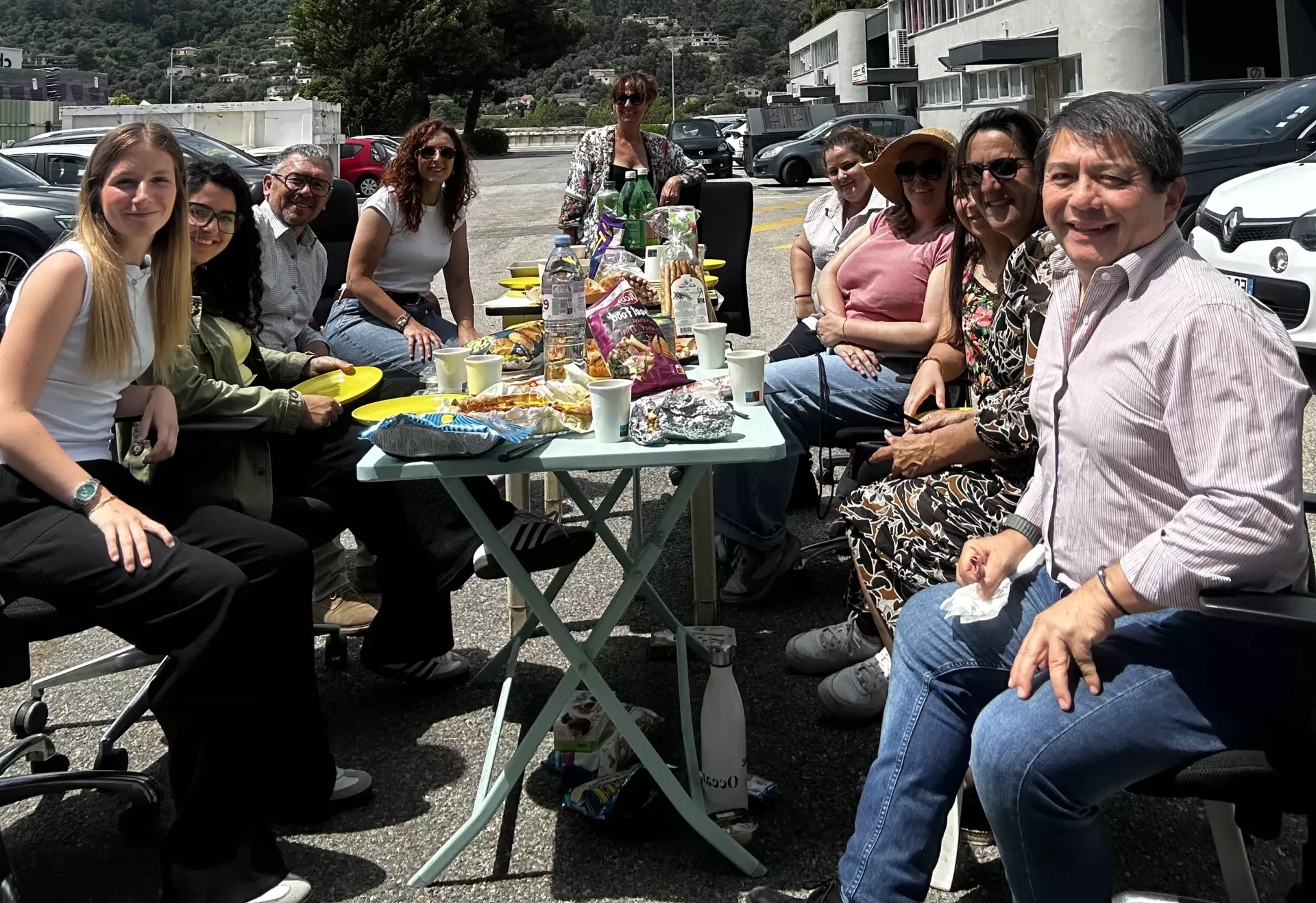 Dégustation internationale au bureau