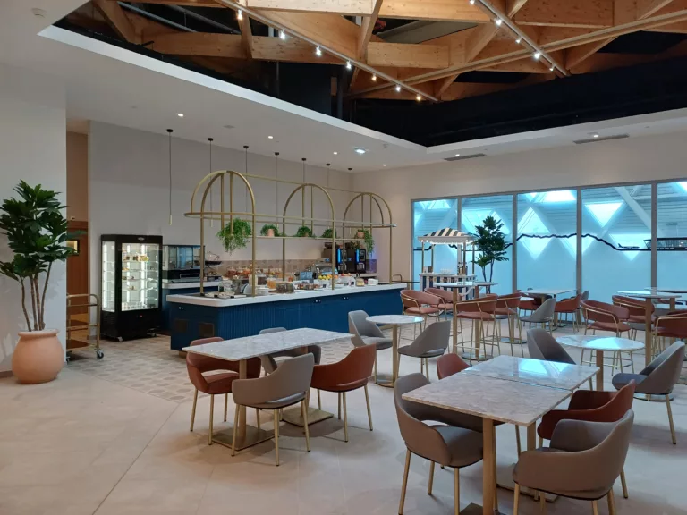 Aménagement d'un espace de restauration haut de gamme