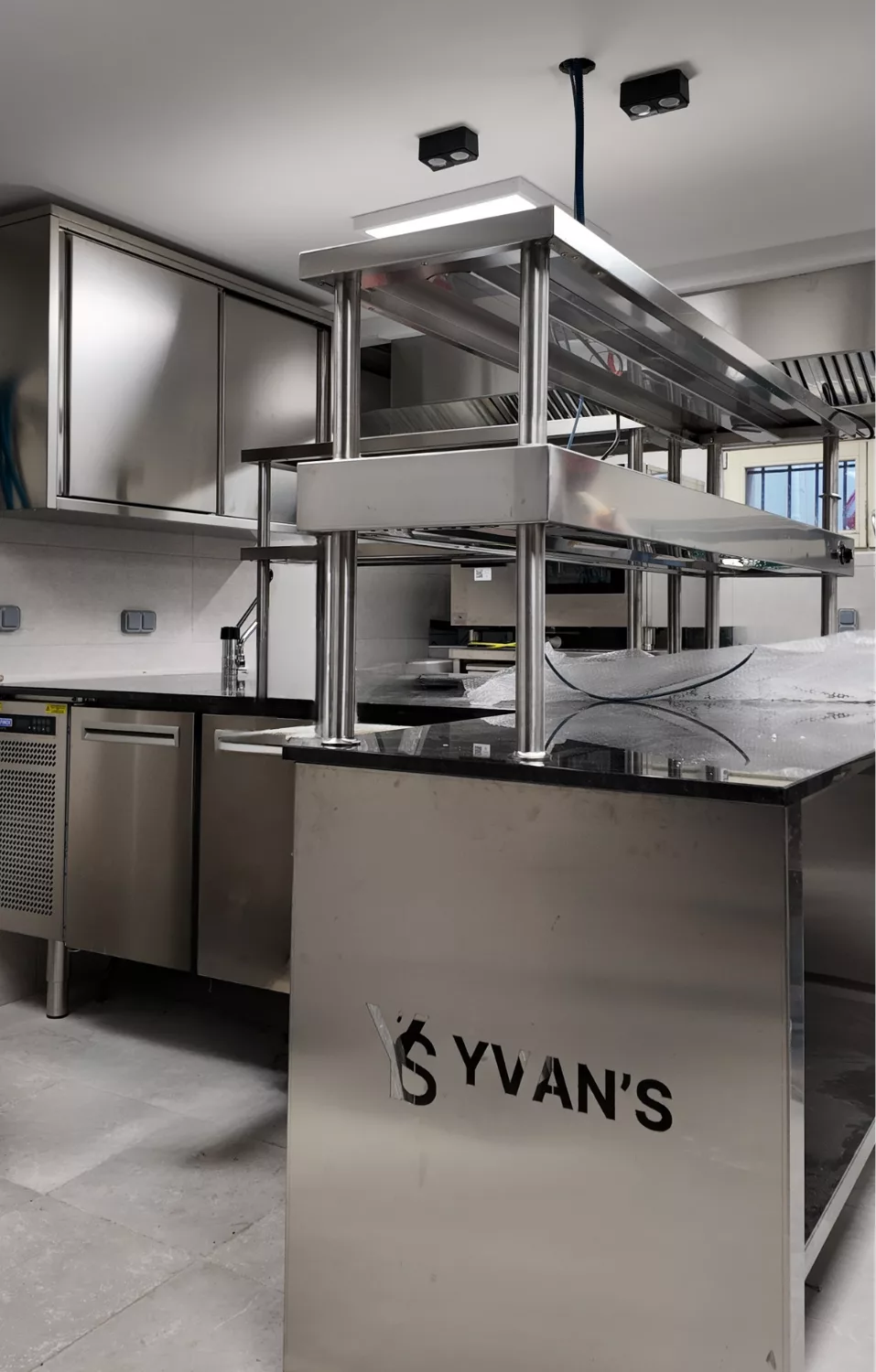 Installation d’une cuisine professionnelle au restaurant Yvan’s à Cannes (06)