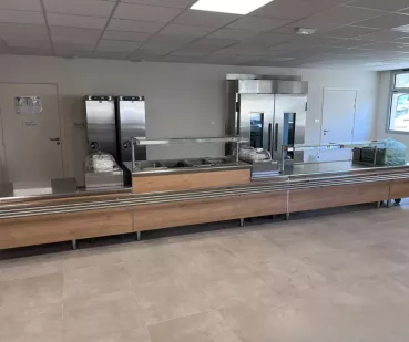 Installation d’une cuisine professionnelle pour le Groupe Scolaire La Bouverie à Roquebrune-sur-argens (83)
