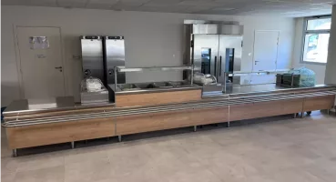 Installation d’une cuisine professionnelle pour le Groupe Scolaire La Bouverie à Roquebrune-sur-argens (83)