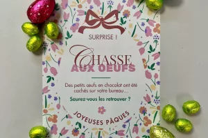 Pâques s’invite au bureau ! 🐣